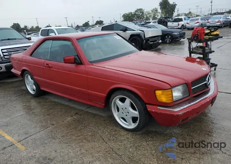 1982 Mercedes-Benz 380 Sec z USA, uszkodzony, nr VIN WDBCA43A0CB003042